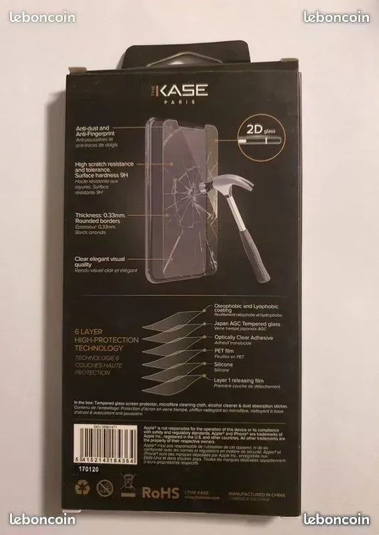 Protection écran Iphone XR/11 The Kase